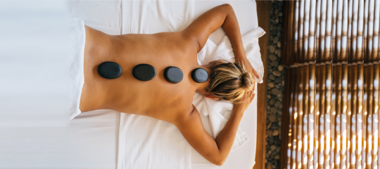 Services hot stone massage